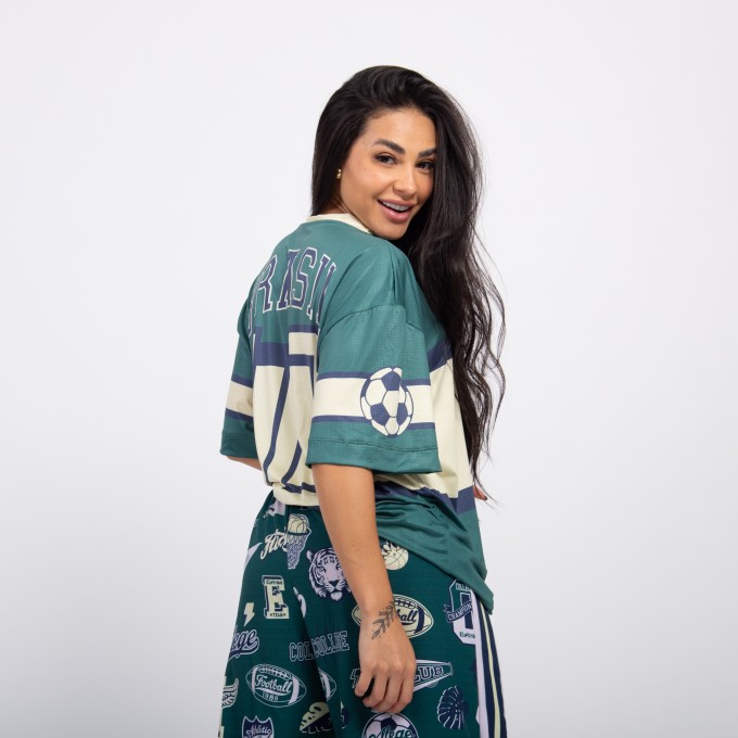T-shirt Oversized Sport Camisa 10