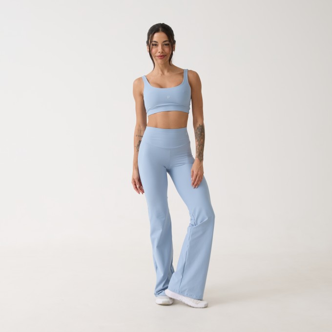 Calça Flare Element - Azul Névoa