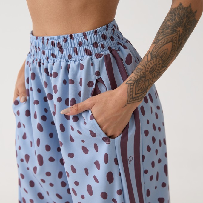 Calça Sport High Tech Estampada - Polka Dot