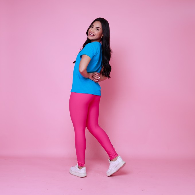 Blusa Justa - Azul Malibu