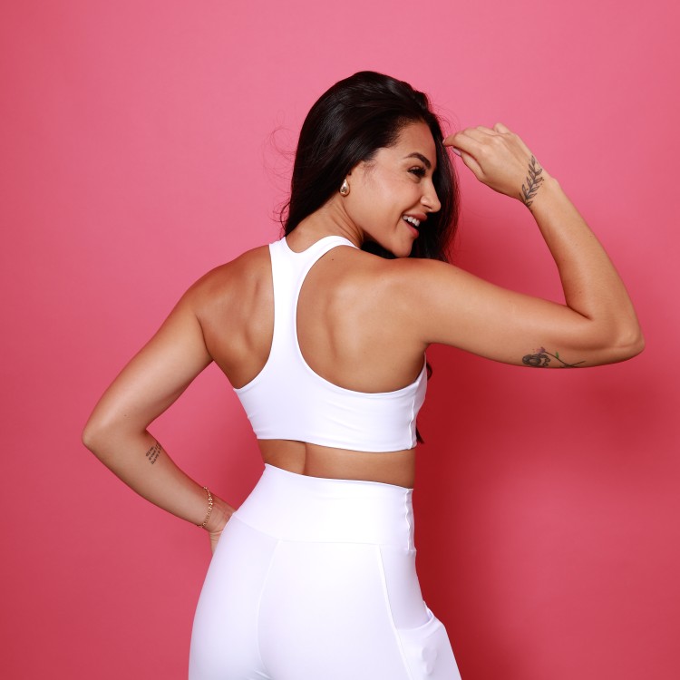 Top Nadador Slim - Branco