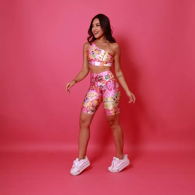 Conjunto Shine - Floral Pink