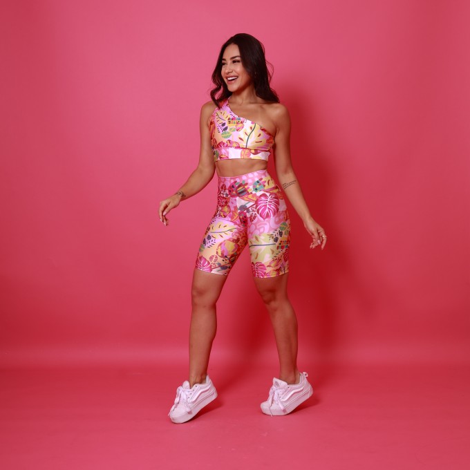 Conjunto Shine - Floral Pink