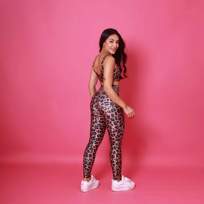 Conjunto Shine - Onça Color