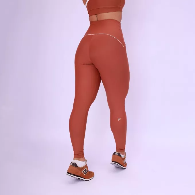 Legging Recorte Anatômico - Chocolate