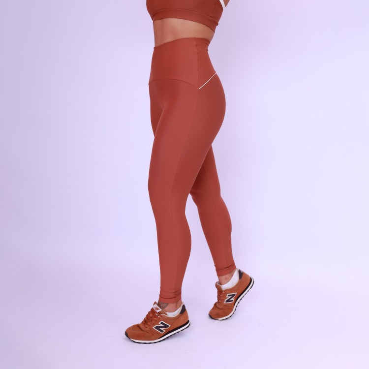 Legging Recorte Anatômico - Chocolate