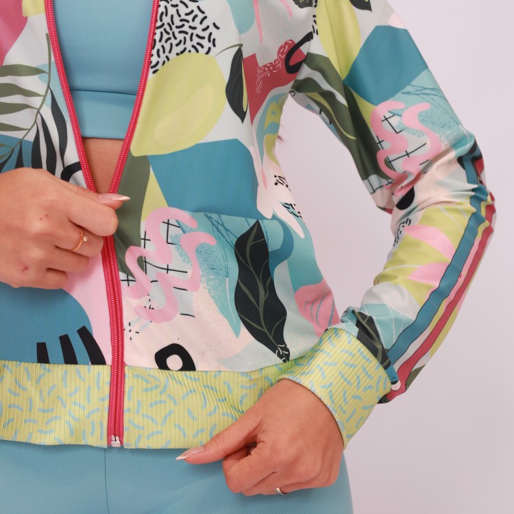 Jaqueta Básica Estampada - Organic