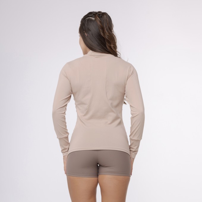 Jaqueta Flex Fit - Café com Leite