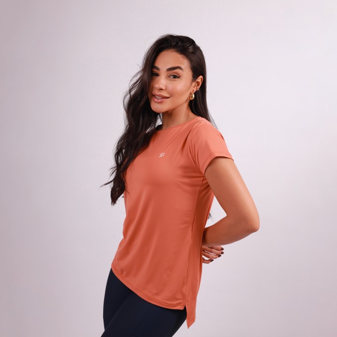 Blusa Essencial Fit - Pessêgo Intenso