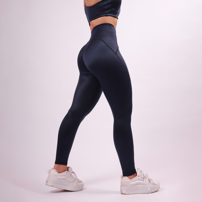Legging Sculpt Shine - Marinho Intenso