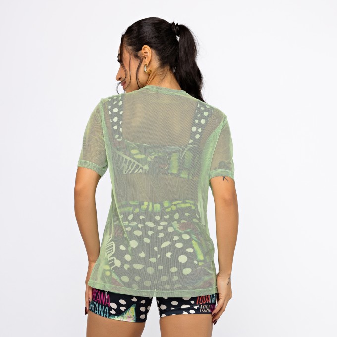 Camisão de Tule - Menta