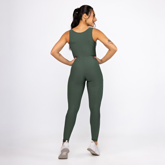 Macacão Muse - Verde Escuro