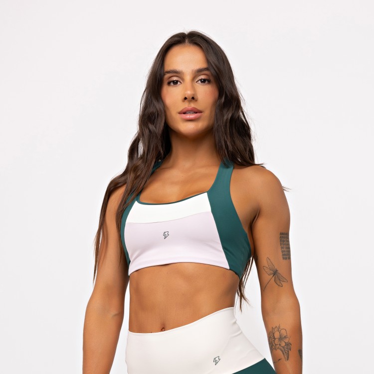 Top Nadador Blocks Tricolor - Tricolor Ballet