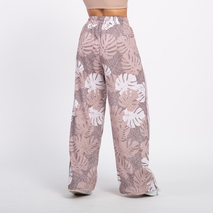 Calça Sport High Tech Estampada - Costela Nude